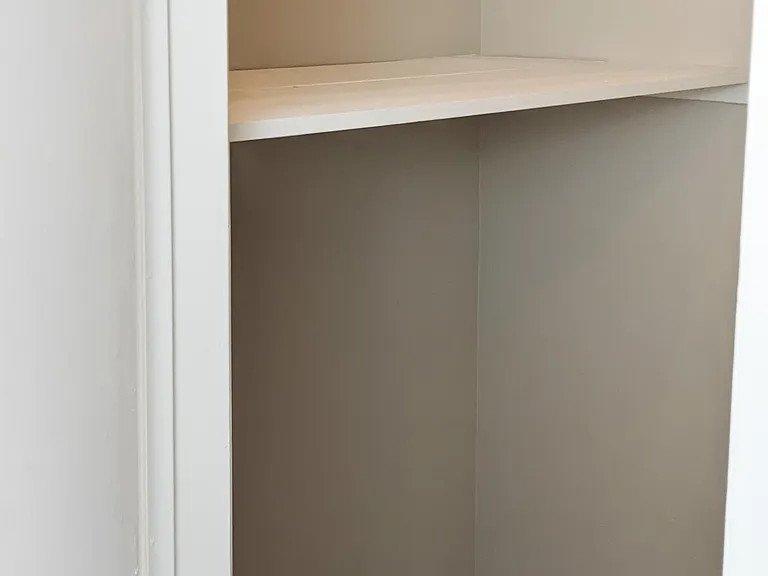 Walk-in storage closet