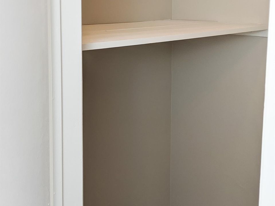 Walk-in storage closet
