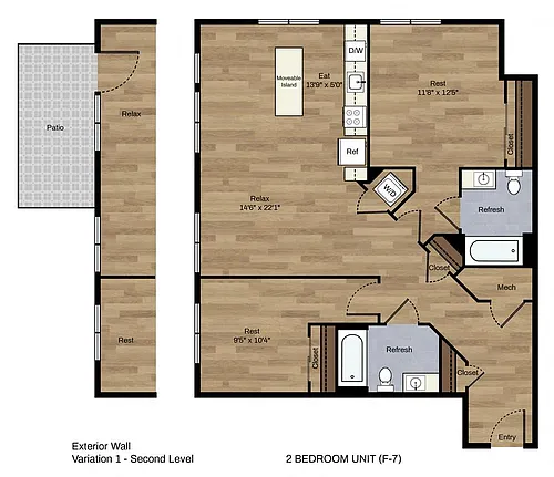 Floor plan F-7