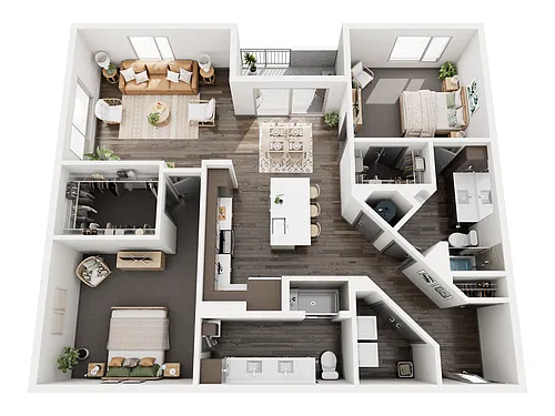 Floor plan B4 Alt 1