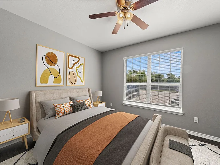 Renovated Style 1 Bedroom Staged