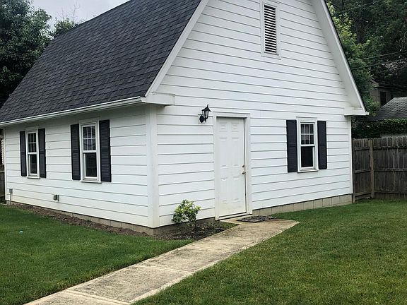 Two car detached garage