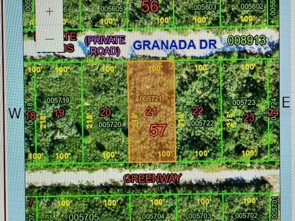0 Granada Dr Lot 21, Indian Lake Estates, FL 33855