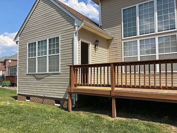 Deck entrance to master bed 