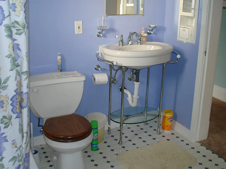 Bathroom at the Yellow House