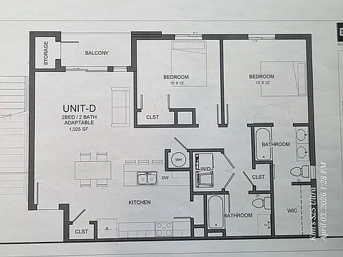 Floor plan FLOOR PLAN D
