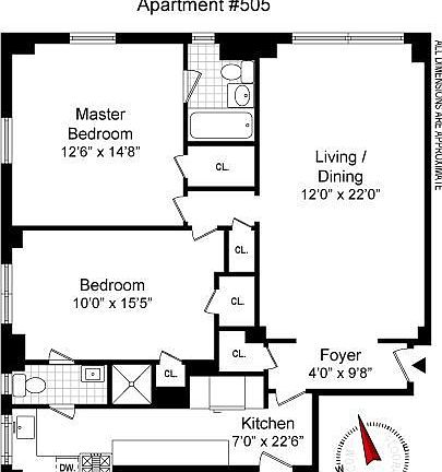 3rd image of 325 E 41st St APT 505