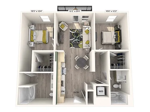 Floor plan BM2-FinishI-1022-1101sf