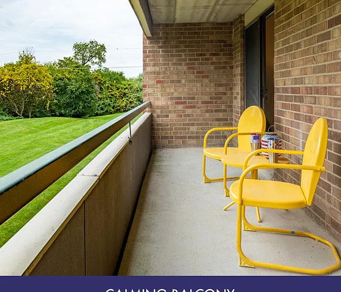 balcony (specific units only!)