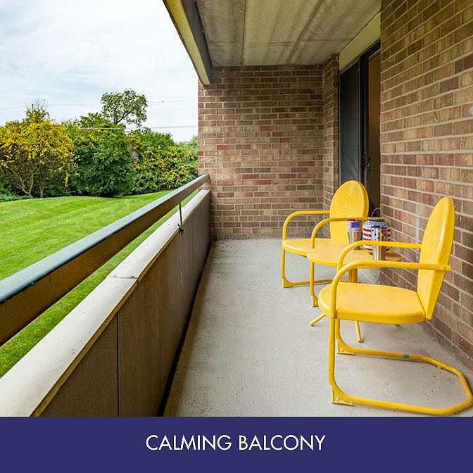 balcony (specific units only!)