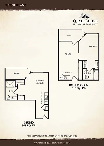 Floor plan Studio