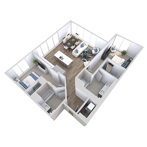Floor plan Broadway