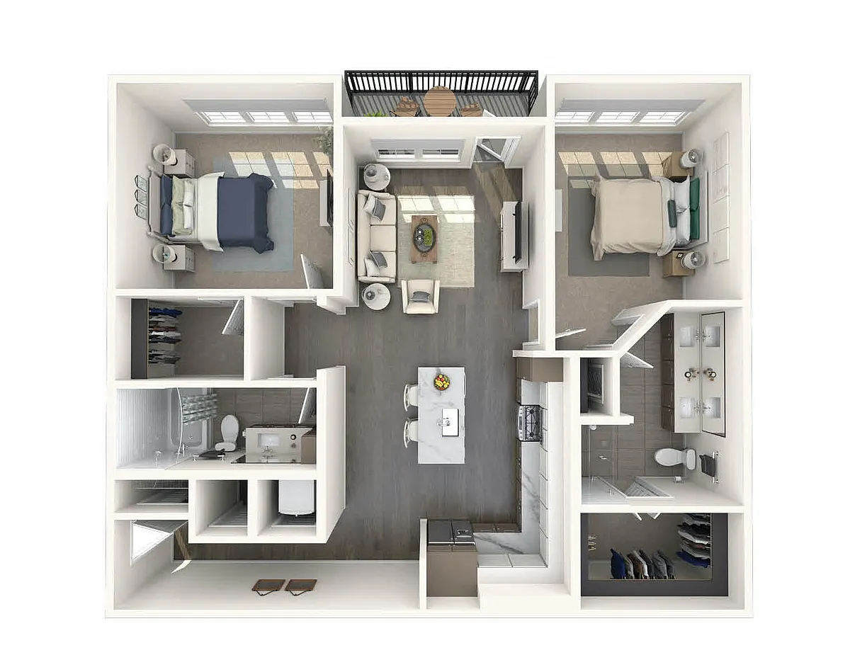 Floor plan B8