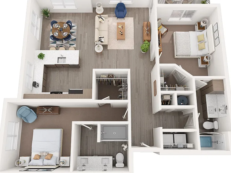 Two Bedroom - C2 Two Bedroom - C2