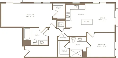 Floor plan B15