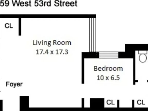 2nd image of 159 W 53rd St APT 24A