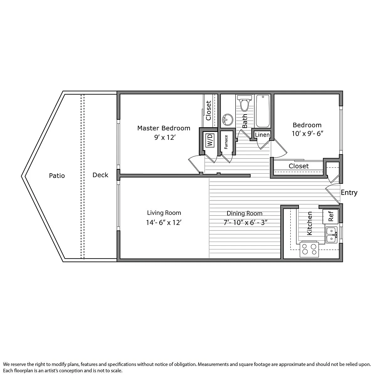 Floor plan 2x1 - Plan B