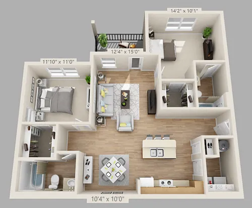 Floor plan 333