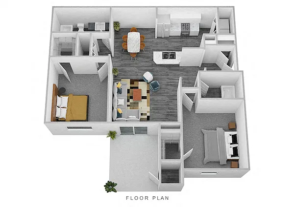 Floor plan The Terrace Park