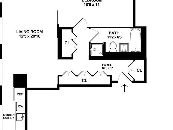 2nd image of 425 5th Ave APT 24A