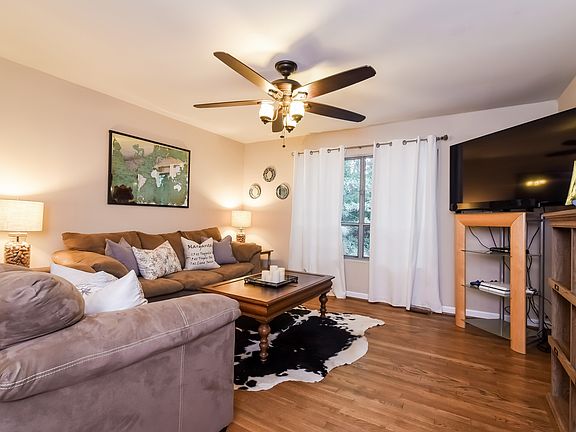 Nice Family Room with lots of natural light