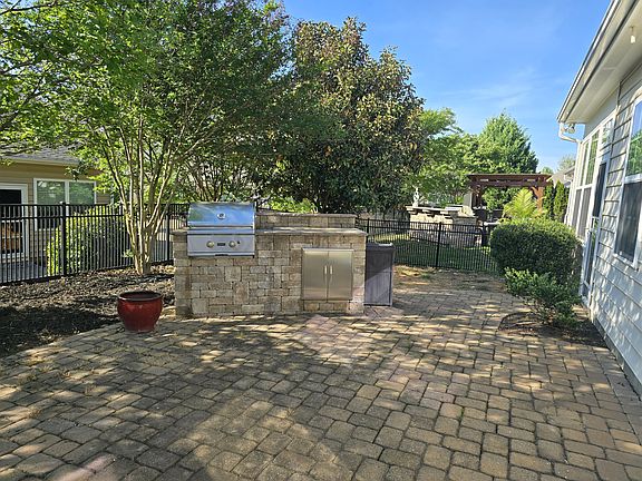 Back yard/Summer Kitchen