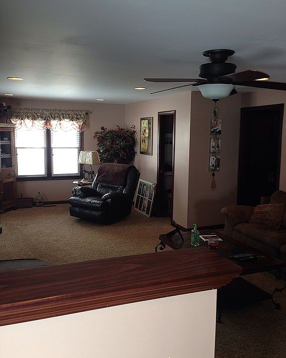 Living room from front door