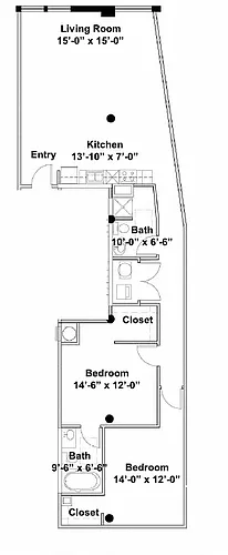 Floor plan The Thaxton