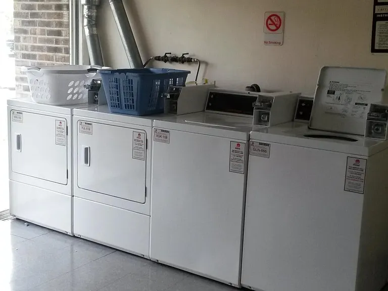 Laundry Room with new washers and dryers