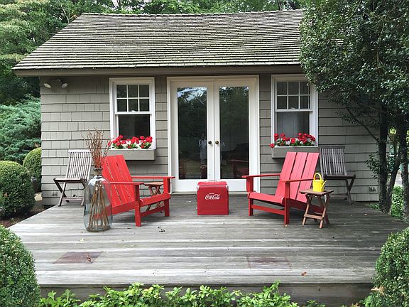 Guest cottage in early fall
