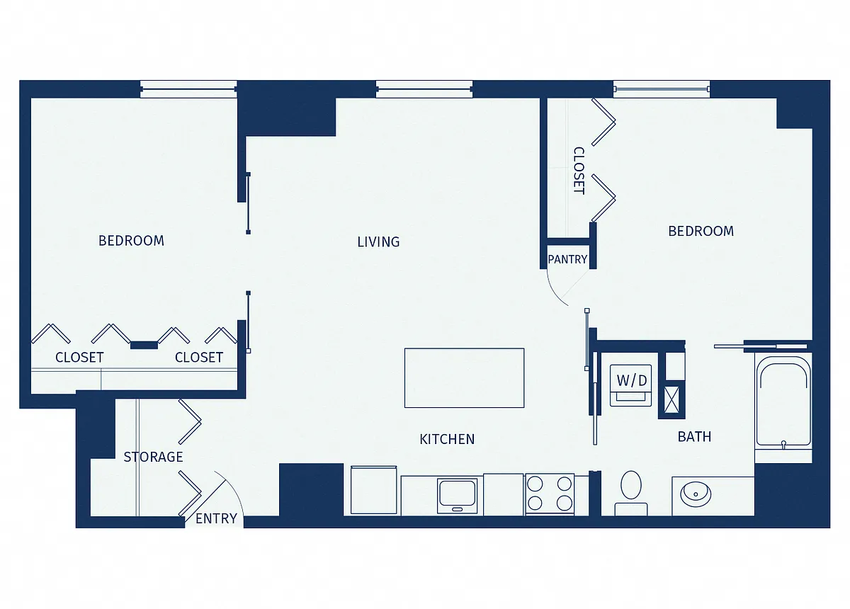 Floor plan B1