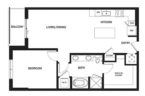 Floor plan A13