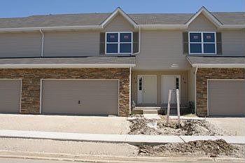 During construction - completed and landscaped now