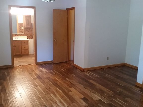 Master bedroom with large walk-in closet