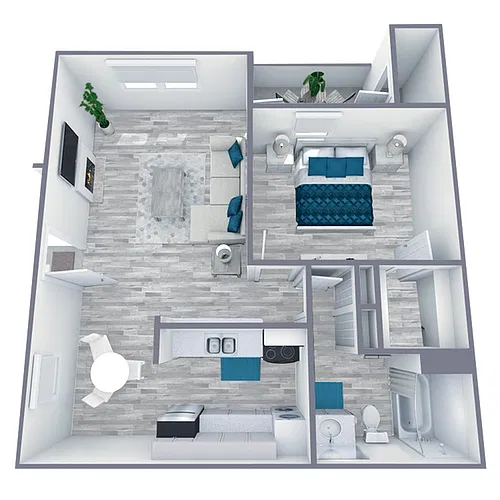 Floor plan A3 Classic