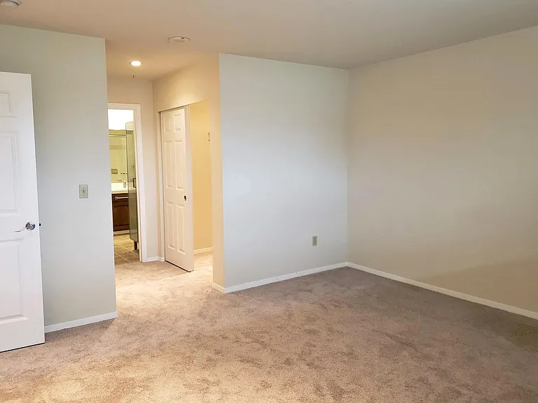 Master Bedroom View to Closets