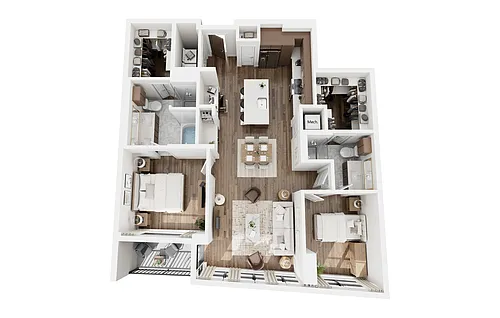 Floor plan B3