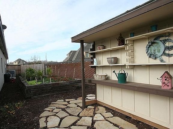 HOA approved custom built shed.