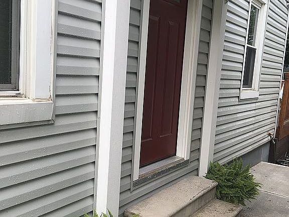 Renovated breezeway entry