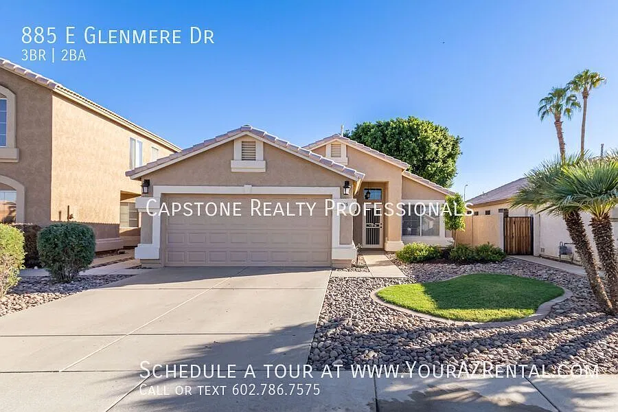 Charming 3-Bedroom, 2-Bathroom Home with Private Yard in Chandler! — Photo 1