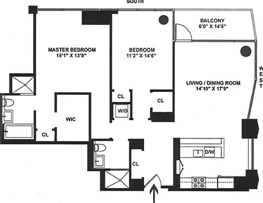 1st image of 101 W 24th St APT 24B
