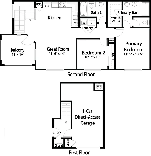 Floor plan The Flats Plan 4
