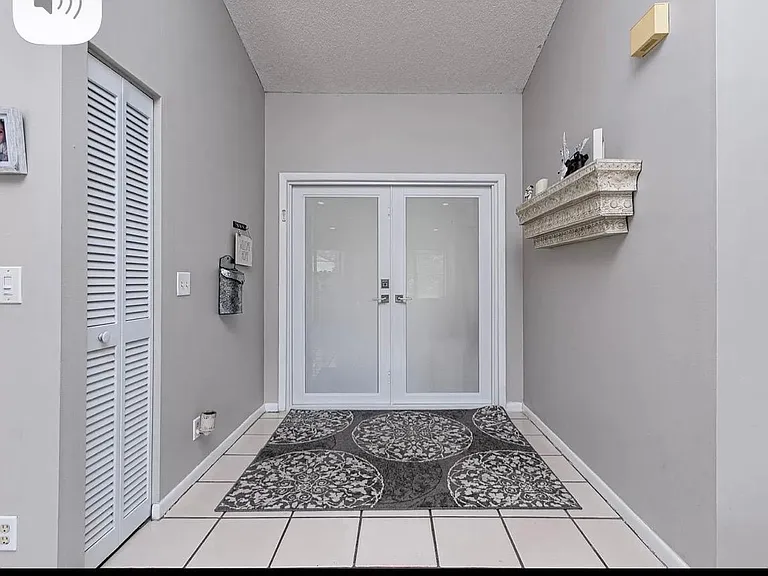 Storm impact front door
