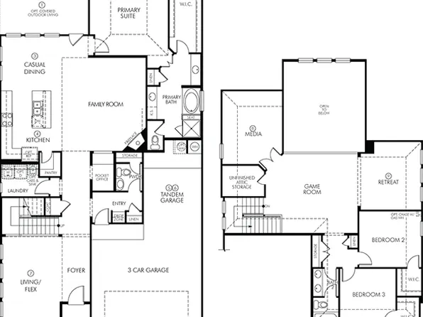 The Chesnut (4021) Plan, Pine Lake Cove - Classic Series