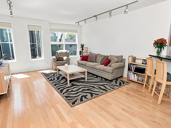 Spacious light filled open floor living room