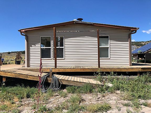 East side of the house