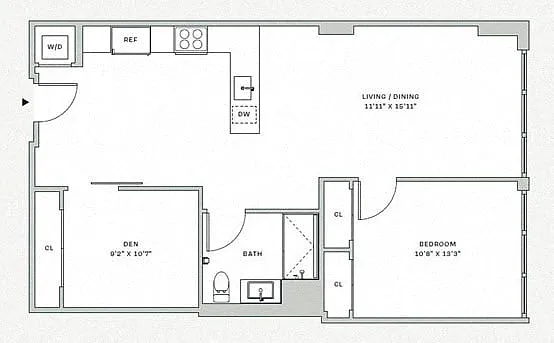 Floor plan A3B