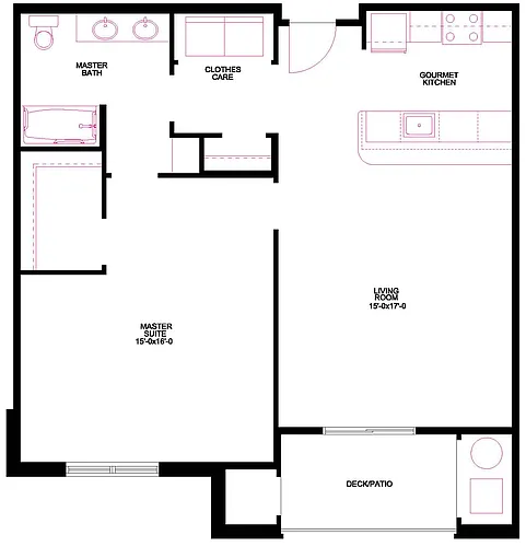 Floor plan The Dunmore