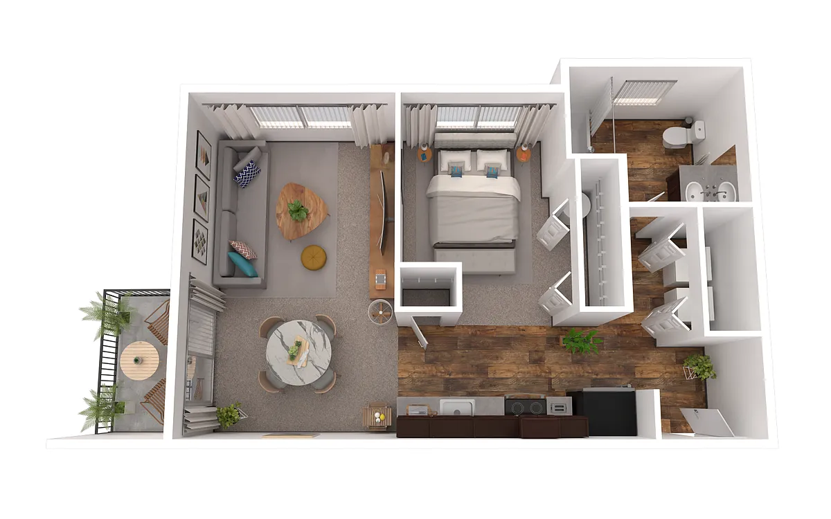 Floor plan Studio