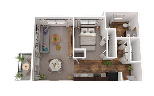 Floor plan Studio